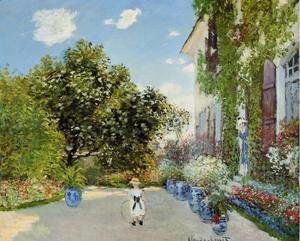 Claude Monet - The Artists House At Argenteuil