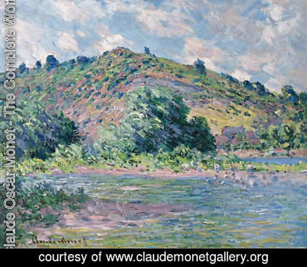 Claude Monet - The Banks Of The Seine At Port Villez