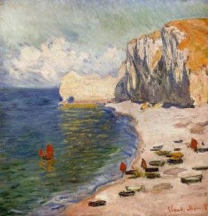 Claude Monet - The Beach And The Falaise D Amont
