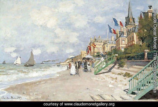 The Beach At Trouville2