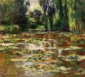 Claude Monet - The Bridge Over The Water Lily Pond
