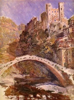 Claude Monet - The Castle At Dolceacqua