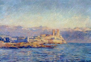 Claude Monet - The Castle In Antibes