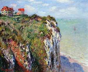 Claude Monet - The Cliff At Dieppe