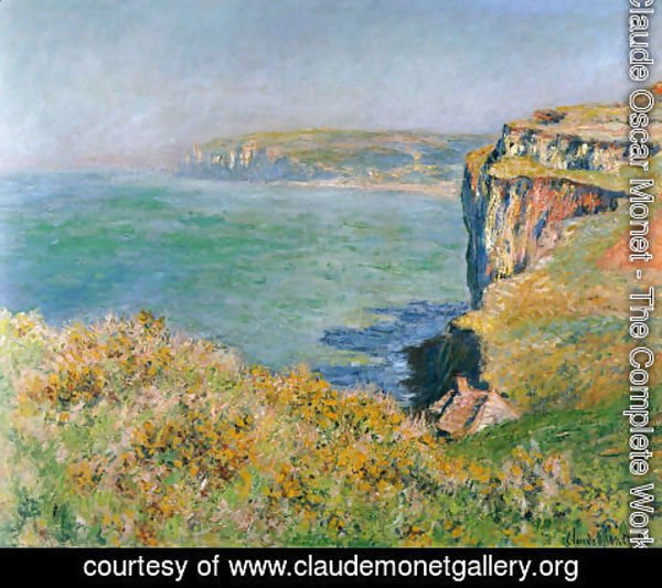 Claude Monet - The Cliff At Varengeville