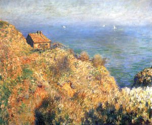 Claude Monet - The Fishermans House At Varengeville