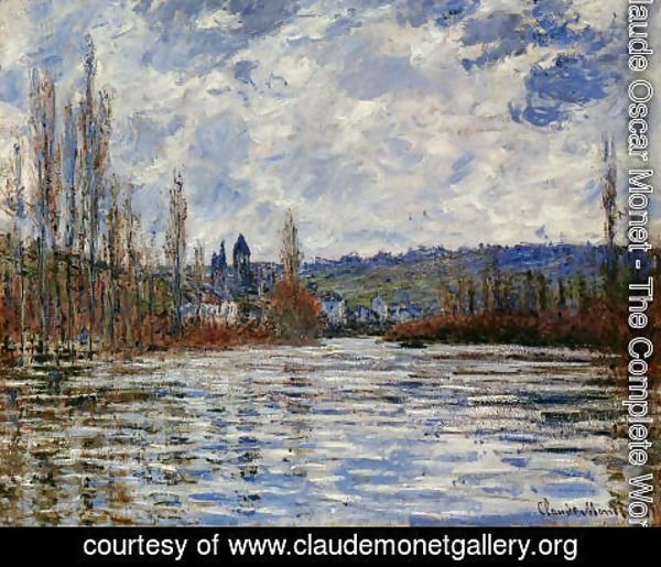 Claude Monet - The Flood Of The Seine At Vetheuil