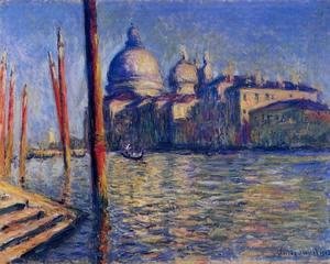 Claude Monet - The Grand Canal And Santa Maria Della Salute