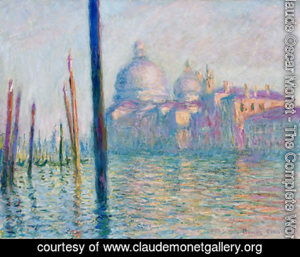 Claude Monet - The Grand Canal  Venice