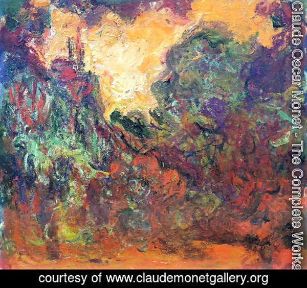 Claude Monet - The House Seen From The Rose Garden