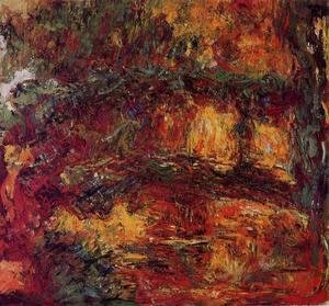 Claude Monet - The Japanese Bridge At Giverny