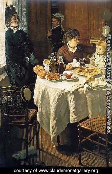 Claude Monet - The Luncheon2