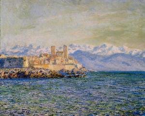 Claude Monet - The Old Fort At Antibes Aka The Fort Of Antibes