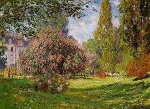 Claude Monet - The Parc Monceau  Paris