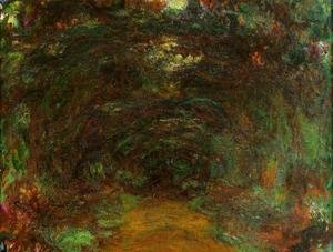 Claude Monet - The Path Under The Rose Trellises  Giverny2