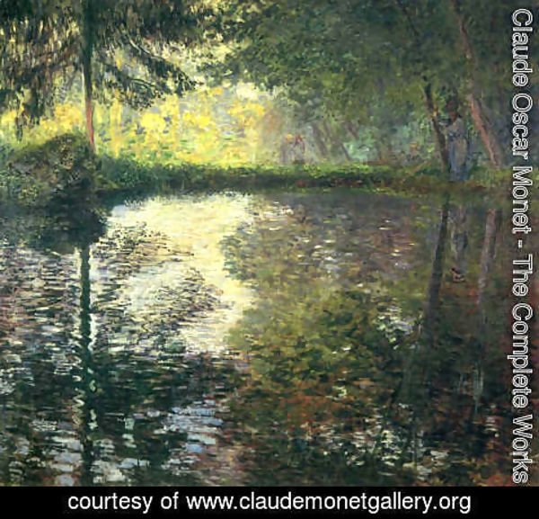 Claude Monet - The Pond At Montgeron