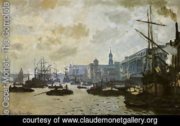 Claude Monet - The Port Of London