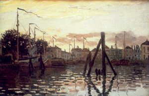 Claude Monet - The Port Of Zaandam