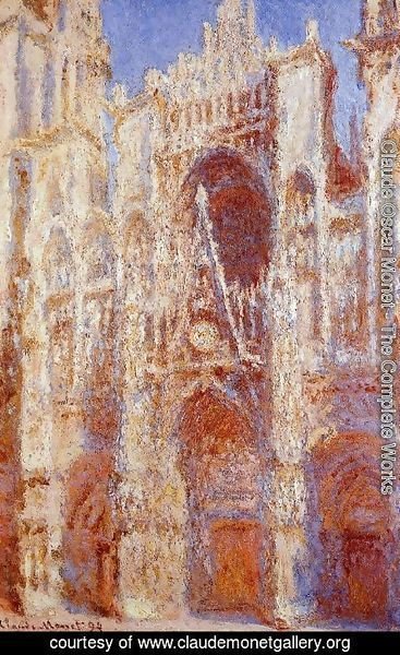 Claude Monet - The Portal In The Sun