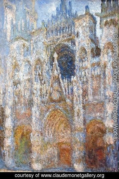 Claude Monet - The Portal Of Rouen Cathedral At Midday