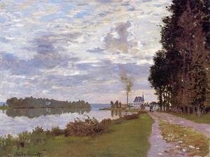 Claude Monet - The Promenade At Argenteuil