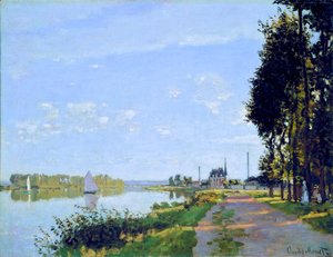 Claude Monet - The Promenade At Argenteuil2