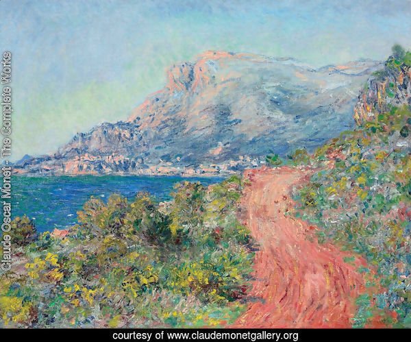 The Red Road Near Menton