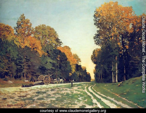 The Road From Chailly To Fontainebleau