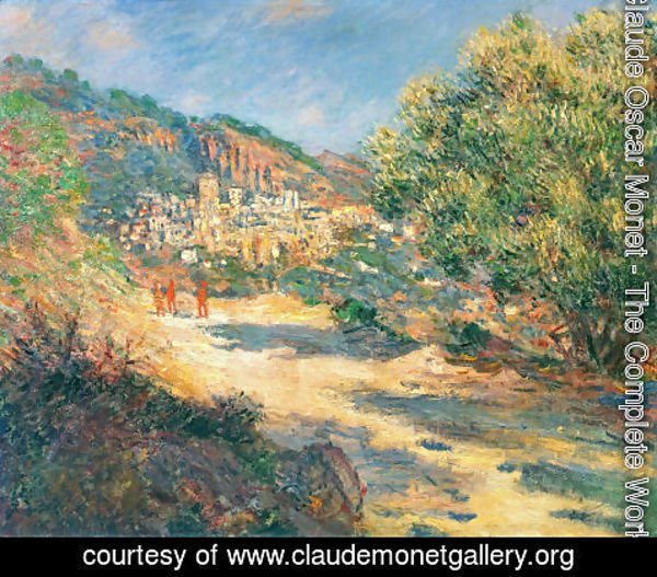 Claude Monet - The Road To Monte Carlo