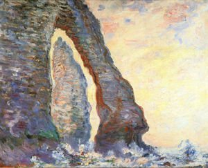 Claude Monet - The Rock Needle Seen Through The Porte D Aval