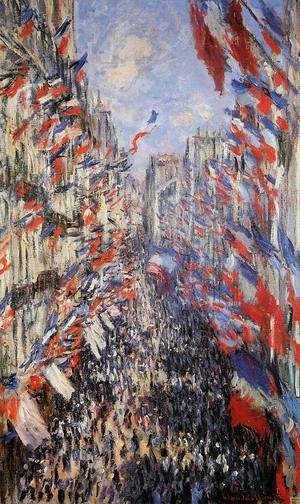 Claude Monet - The Rue Montorgeuil 30th Of June 1878