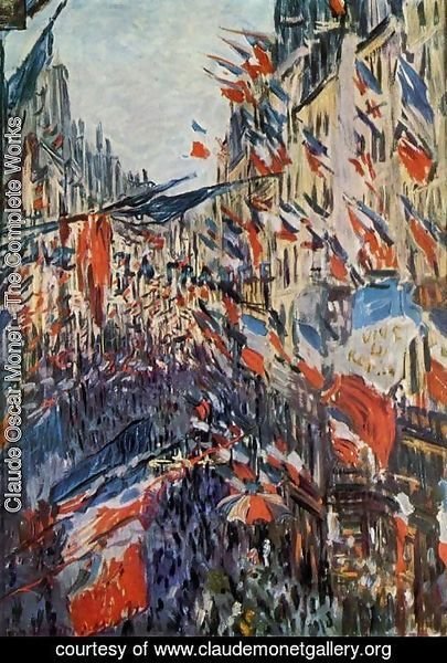 Claude Monet - The Rue Saint Denis  30th Of June 18782
