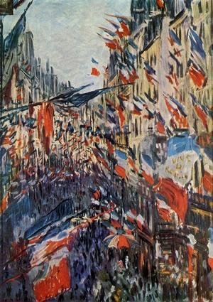 Claude Monet - The Rue Saint Denis  30th Of June 18782