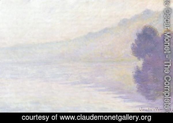 Claude Monet - The Seine At Port Villez  Mist