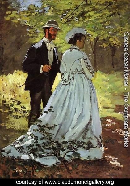Claude Monet - The Strollers