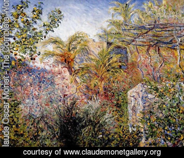 Claude Monet - The Valley Of Sasso  Bordighera