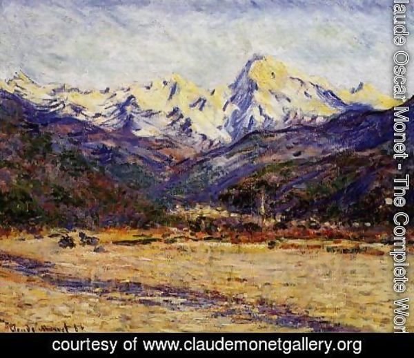 Claude Monet - The Valley Of The Nervia