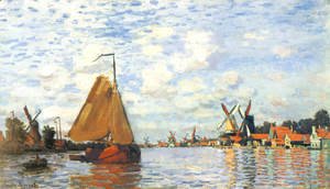 Claude Monet - The Zaan At Zaandam