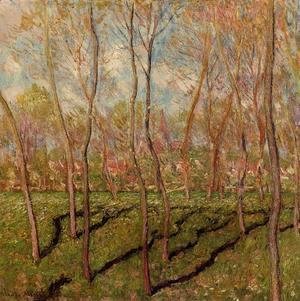 Claude Monet - Trees In Winter  View Of Bennecourt