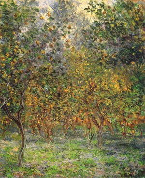 Claude Monet - Under The Lemon Trees