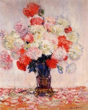 Claude Monet - Vase Of Peonies