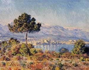 Claude Monet - View Of Antibes From The Notre Dame Plateau