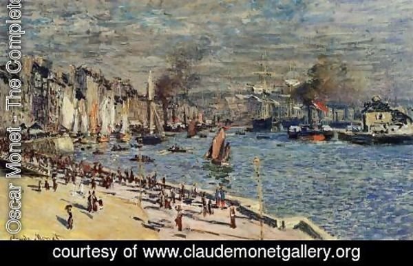 Claude Monet - View Of The Old Outer Harbor At Le Havre