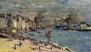 Claude Monet - View Of The Old Outer Harbor At Le Havre