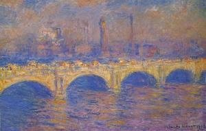 Claude Monet - Waterloo Bridge  Sunlight Effect3