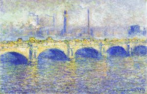 Claude Monet - Waterloo Bridge  Sunlight Effect4