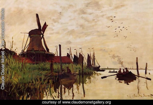 Windmill At Zaandam