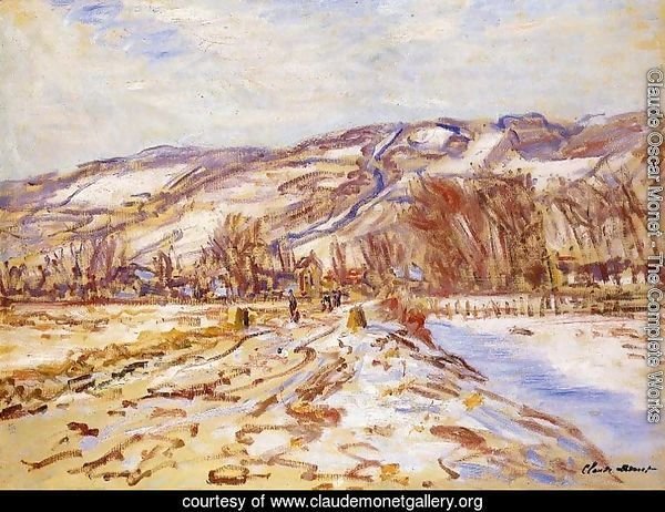 Claude Oscar Monet - The Complete Works - Winter At Giverny