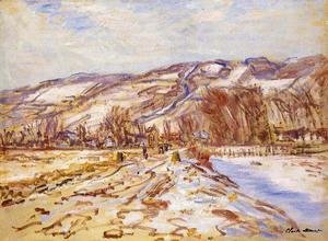 Claude Monet - Winter At Giverny