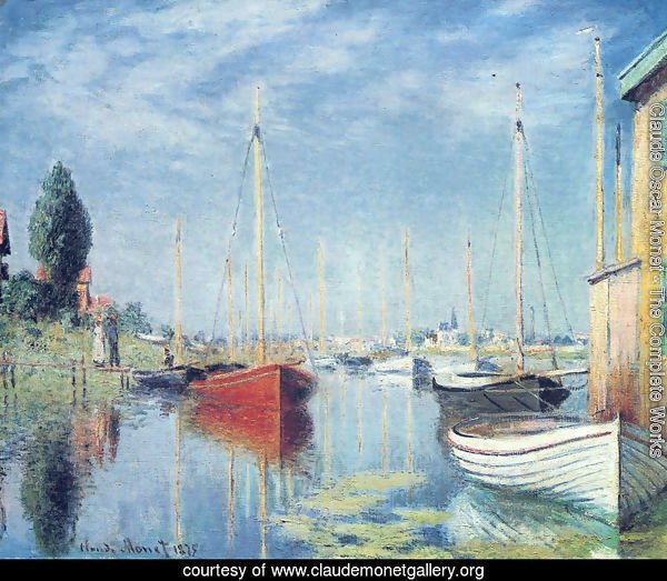 Yachts At Argenteuil
